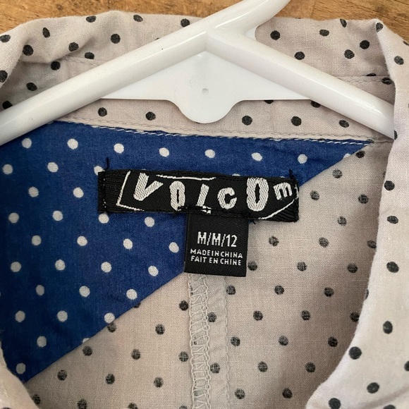 Volcom Button Polka Dot Shirt - Picture 4 of 4